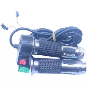 전동킥보드 부품 전기 스쿠터용 가속기 회전 스로틀 디스플레이 LCD 핸들 자