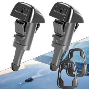 Erick's 와이퍼 전면 유리 와셔 제트 깍지 현대 호환 솔라리스 2010 - 후드 분무기 액체 OE 98630 3J000 세