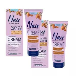 네어 민감성 제모크림 스위트아몬드오일 바디 제모크림 200ml 2개
