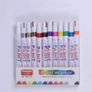 [문구] 페인트마커 유성 마카펜 세트 다용도 정리 펜