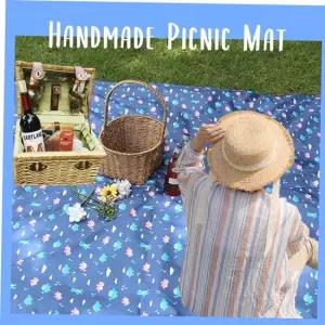 키즈돗자리 더해피 양면방수 매트 싱글 식탁/테이블/피크닉