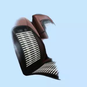 메쉬 통풍 등받이 시트 대나무 카시트 커버 자동차 의자 보호대 여름 쿨링 통기성 백레스트 시트