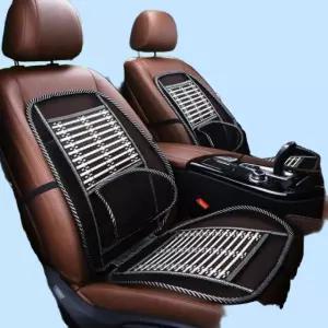 메쉬 대나무 허리등받이시트 카시트 자동차 등받이 보호대 허리 지지 매트 통풍 쿠션