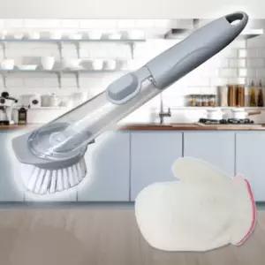 자동 세제 수세미 씽크대청소솔 욕실청소도구 싱크대청소솔 싱크대클리너 욕조청소솔 주방솔 씽크대클리너