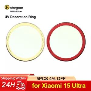여행 샤오미 호환 15 울트라 폰용 포토기어 UV 장식 링 고화질 코팅 사진 촬영 폰 케이스