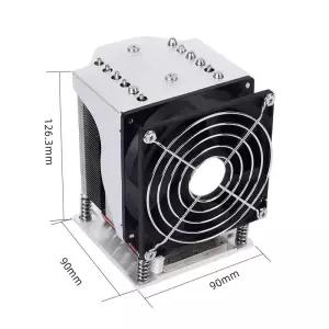 공랭쿨러 인텔 Intel 코어 10-14세대 i5 i7 i9-14900K13900K LGA12001700 에어 쿨링 호환 CPU 쿨러 H610Q67