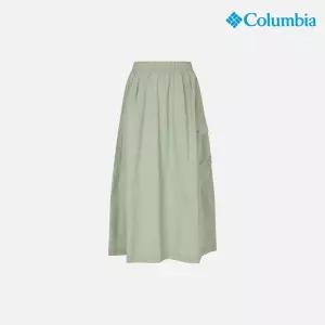 [매장정품] 컬럼비아 [여성] 가든 투 파크 카고 롱 스커트 여름 경량 우븐 치마 YL8433