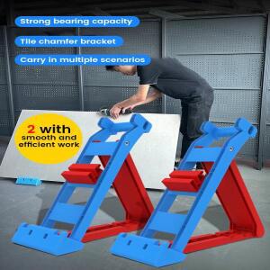 2pcs 합판 패널 마른 벽 나온 석고보드 도구 손 대형 캐리어 타일 세라믹 모따기 밀링 도자기 컷