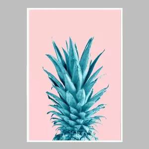 [RIZPICK]슬림 인테리어액자 Pineapple Pink 07 A2사이즈