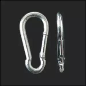 캠핑 등산 클라이밍 경량 카라 비너 비나 5mm 12개