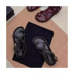 포뇨2 여성 플랫 슬림핏 스트랩 샌들슈즈 슈즈 OPH5