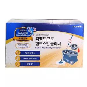 샤크3 퍼펙트 프로 핸드 스핀 클리너탈수기 밀대 회전 물걸레 핸디방식 초극세사 청소기