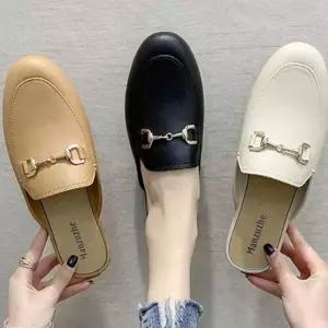 [라일리] Rly 블로퍼 둥근코 뮬 장마철 젤리 여성 여름 데일리