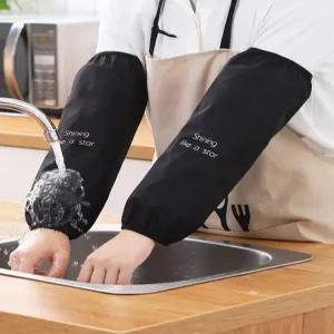 튀김용 팔토시 요리용 주방 기름 작업용 치킨 판매 토시 네이비 조리용 방수