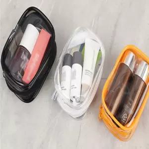 MKA PVC 사각 투명 케이스 파우치 여행용화장품파우치