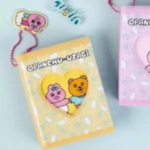 [문구/오피스] 토끼 캐릭터 굿즈 미니북 포카보관 콜렉트-옐로우