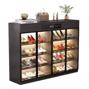 신발기 업소용 관리기 제습 탈취 2도어 대용량 그레이 80x35x120cm