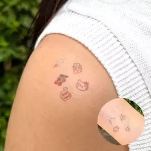 ( )판박이 미니 타투스티커 No.1 페이스판박이스티커 쇄골타투스티커 여행