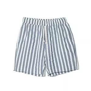 (국내매장정품) 파르티멘토 PARTIMENTO 스트라이프 밴딩 이지 쇼츠 블루 PY-25183 BL 202642