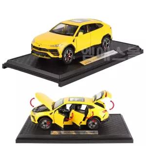 바니랜드 모터쇼 다이캐스트 미니카 LBGN 우루소 옐로우