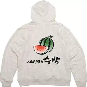 [골드스마일]후드집업 뒷면 프린트티셔츠 시원 달달한 수박