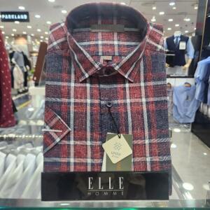 엘르옴므 sh06 엘르옴므 남성셔츠 린넨체크 EBEHR1108  EBEHR1108