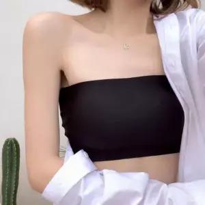 끈없는 엑스자 꼬임 디테일 심리스 캡내장 튜브탑 스포츠브라 스포츠나시 요가복 나시