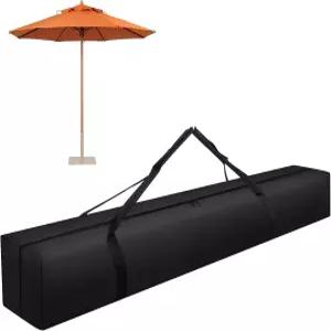 Klmnop 67인치 파티오 우산 보관 가방 패딩 핸들과 더블 오픈 지퍼가 있는 방수 900D 비치 휴대 오버사이즈