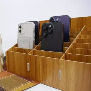 학교 학원 36구 다용도 핸드폰 수거함 정리 수납 보관 거치대