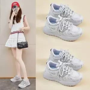 셉띠엠브레 여름 통기성 키높이 운동화 메쉬 여성워킹화 학생 UNO2