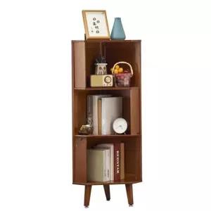 코너책장 틈새 우드 모서리 수납장 서재 책꽂이 선반