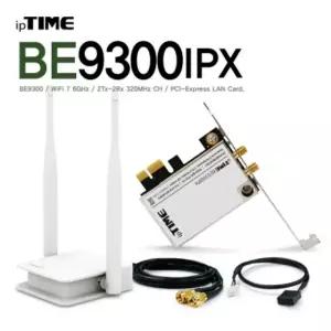 ipTIME(아이피타임) BE9300IPX 11be 무선 랜카드 부품 소모품 자재 파츠