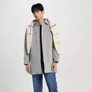 매장정품 빈폴 멘 [SS26]베스트 디테처블 코트 - 카키 :BC6130C01H 225763