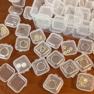 투명 사각 악세사리 케이스 미니 사이즈 M12098 (WD8AF3D)