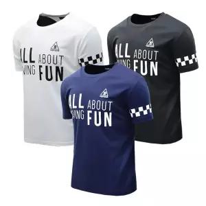 여름 반팔티 라운드 스판티 쿨티셔츠 기능성 반팔티셔츠 쿨티 바둑