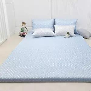 [당일출고] 국내생산 크로스 냉감 라텍스 매트리스커버 SS 5cm