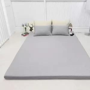 [당일출고] 국내생산 쿨터치 트리플 냉감 라텍스 매트리스커버 Q 5cm