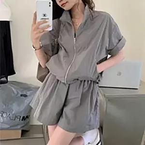 밴딩 여성 캐주얼 2집업세트 TDN0224 데님 바지 팬츠 트레이닝 레깅스 이젠나 핫팬츠 3 밴딩팬츠 칠부