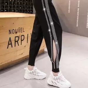 여성 라인댄스 하의 편한바지 큐빅 바지 라틴댄스복 라인댄스복