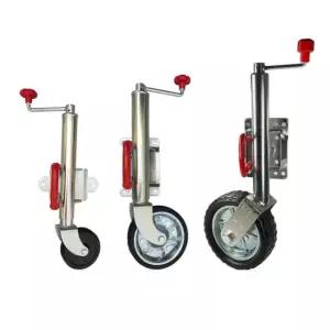 요트 텅잭 캠핑카 트레일러 받침대 카라반 앞바퀴 교체 견인 레저 서포트 잭업 휠