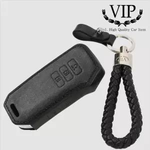 VIP 천연가죽 스마트 키케이스 쏘렌토 MQ4 외홀더 홀더 커버 키링 자동차홀더