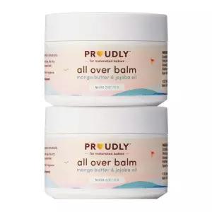 PROUDLY 망고 버터가 함유된 울트라 너리싱 베이비 스킨 케어 밤 요람 캡 기저귀 트러블 위한 베이비 모이