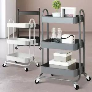 디트 3단 아기트롤리 기저귀보관함 신생아 보관정리함