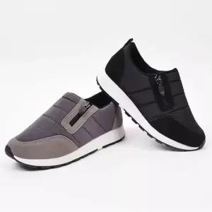 남자스니커즈 유행 겨울 누빔 슈즈 신발 단화 여자 방한화