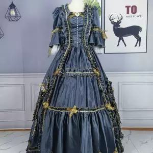 파티 중세 드레스 무대 여자 여성 유럽풍 공주풍 공연