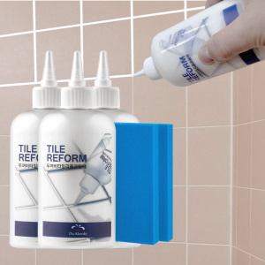 두꺼비 타일줄눈 보수제 화장실 셀프 줄눈 시공 백색 300g 3개