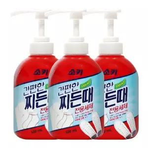 무궁화 소키 간편한 찌든때 전용세제 500ml X 3개