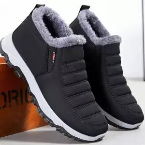 남자 주방털신 여자 겨울 필수 보온 털 안감 논슬립 모카털신 방한화