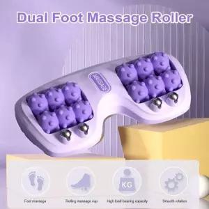 개 휴대용 듀얼 발 마사지 롤러 고양이 발톱 기구 이완 포인트 자극 마그네틱