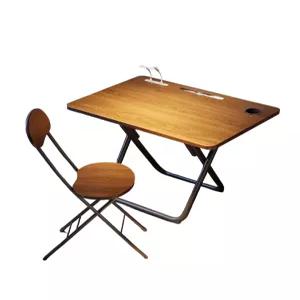 1인용 책상 의자 공부방 일체형 자습실 높이조절 홑